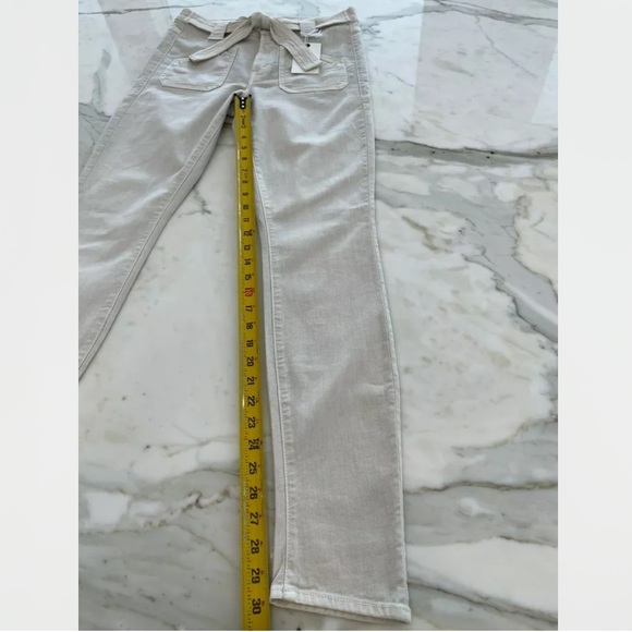 MOTHER THE LOOKER OATMEAL JEAN PANTS SIZE 28 NWTS! - Picture 11 of 13